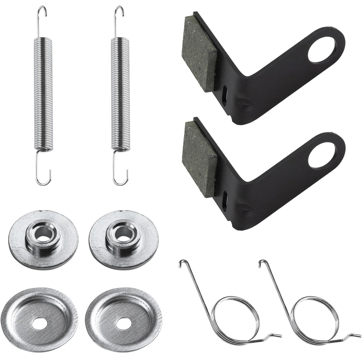 NEXUJNYSEN brake pad kit component ready for maintenance work on mower.