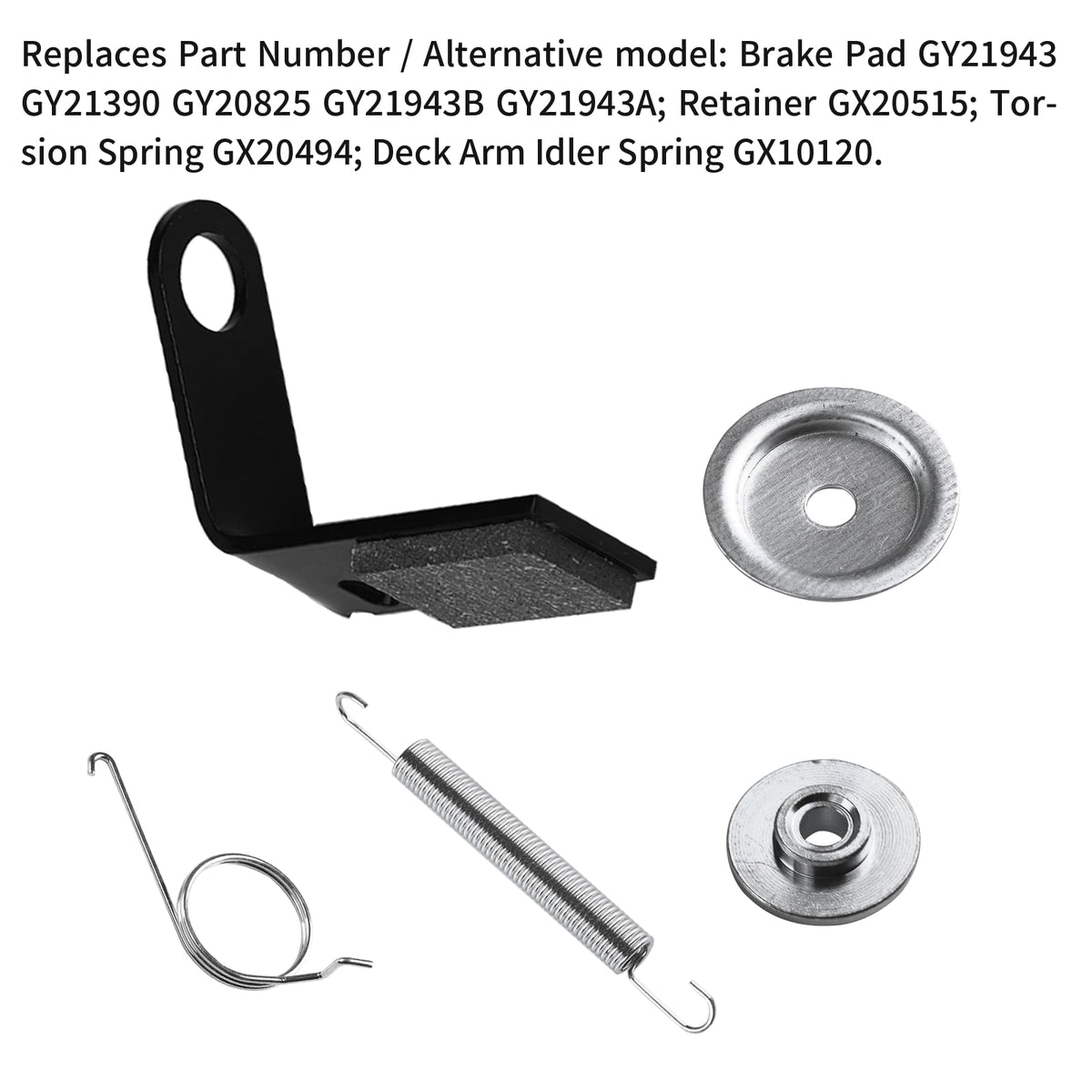 NEXUJNYSEN John Deere compatible set for L, D, X series tractors.
