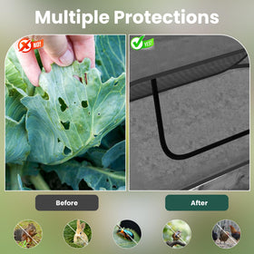 Nexum crop cage with 16 stakes included for secure, wind-resistant installation