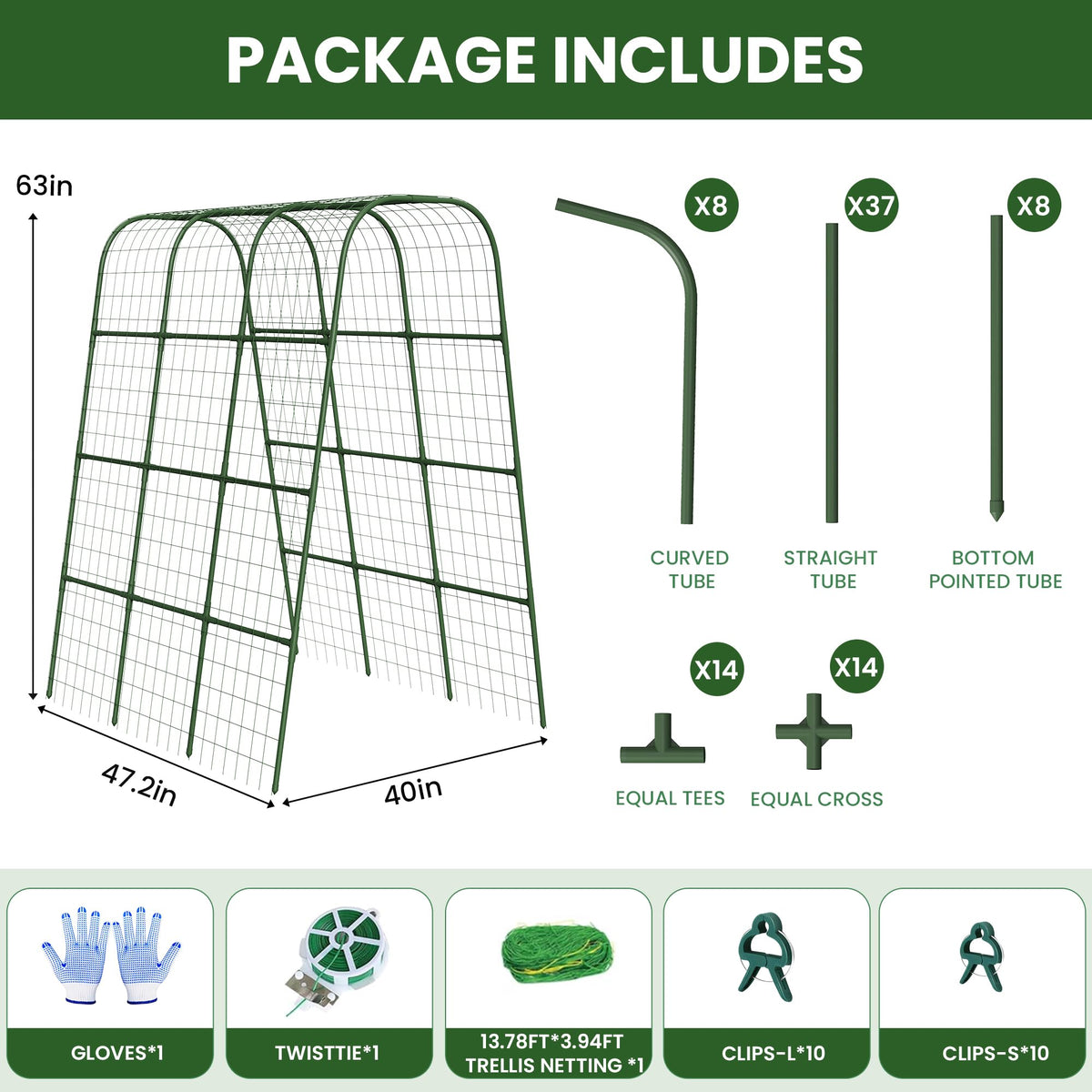 Nexum trellis stands firm in wind with secure anchors