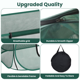 Nexum easy zip closure simplifies securing the cover.