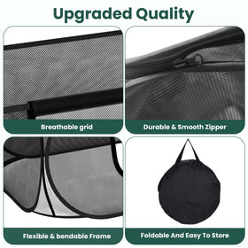 Nexum crop cage fits most raised beds and planters