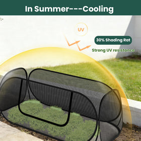 Nexum pop-up design makes garden covers effortless to set up