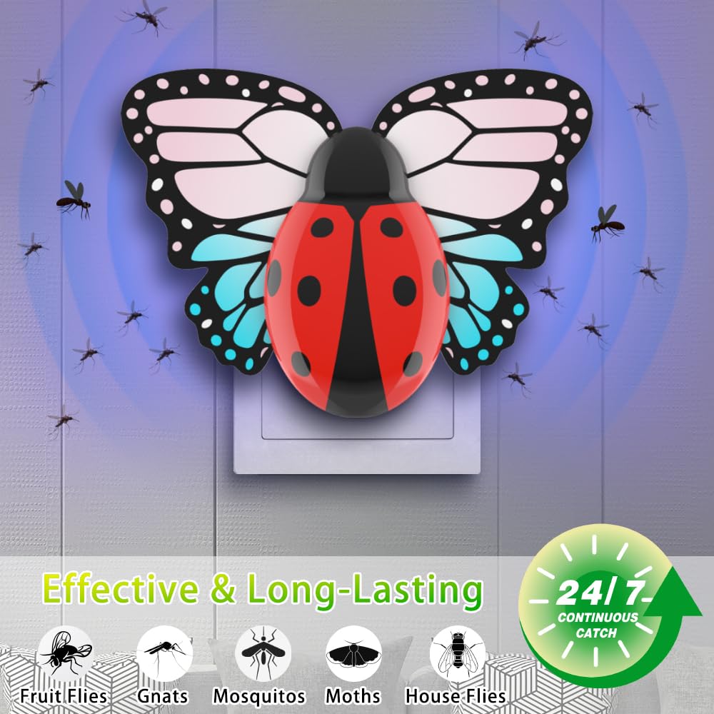 Neyiok indoor plug-in fly trap refill compatible with MWS-069 for seamless setup.