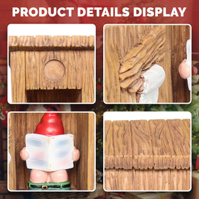nezababy outdoor-waterproof-gnome withstands weather and retains color