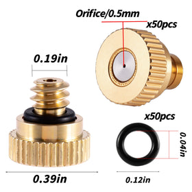 NFAMRZCAR misting nozzle and O-ring kit supports easy, leak-free assembly
