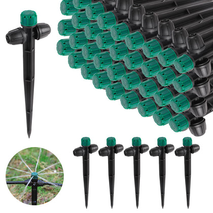 NFAMRZCAR double-hole emitter for precise garden irrigation.