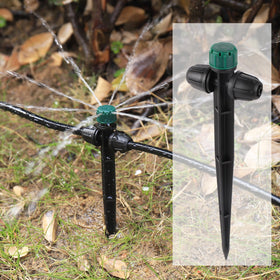 NFAMRZCAR 25-piece green drip set for pots and beds.