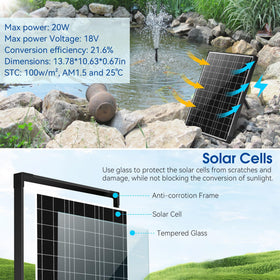 NFESOLAR pond-filter assembly demonstrating compact filtration for clear, healthy water