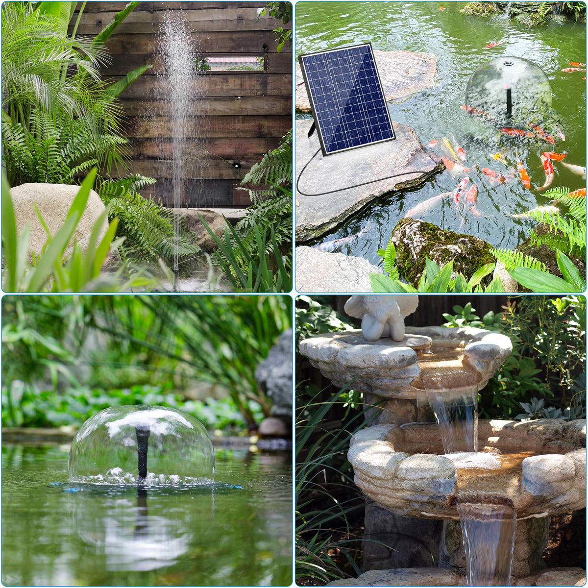 NFESOLAR sun-powered setup ideal for gardens seeking low-energy operation.