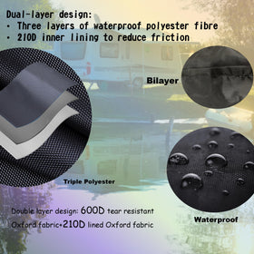 NGB generator cover includes storage pouch for accessories and maintenance gear