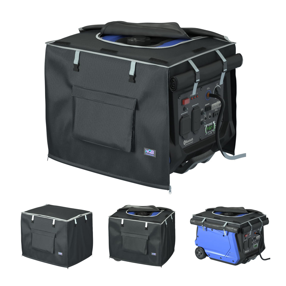 NGB generator cover top view protects your inverter generator from rain and dust