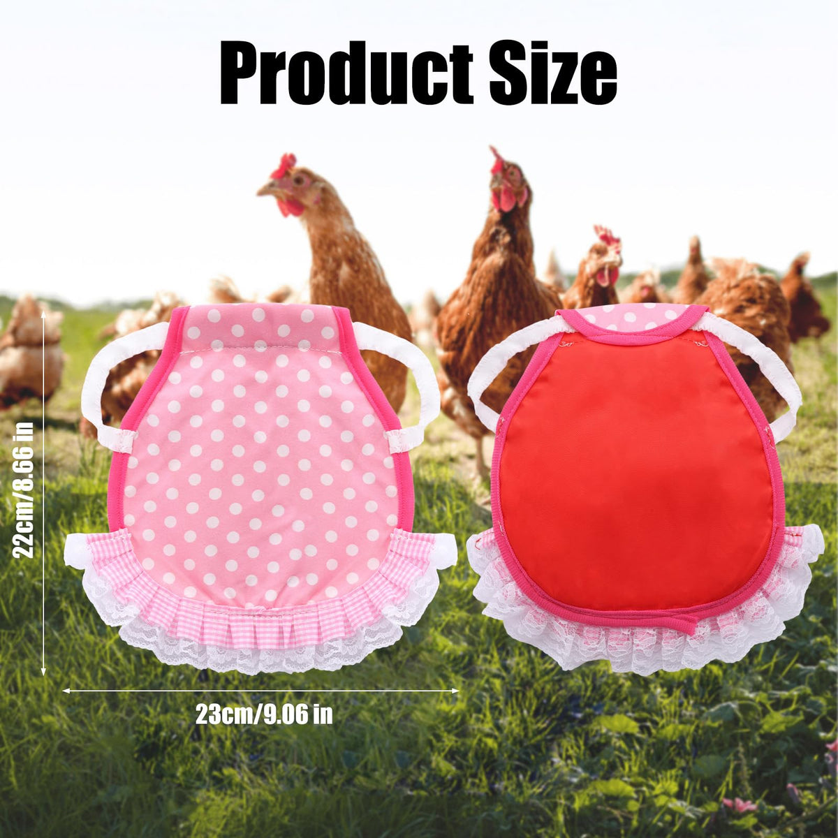 Ngdhkd adjustable elastic straps ensure secure wing fit