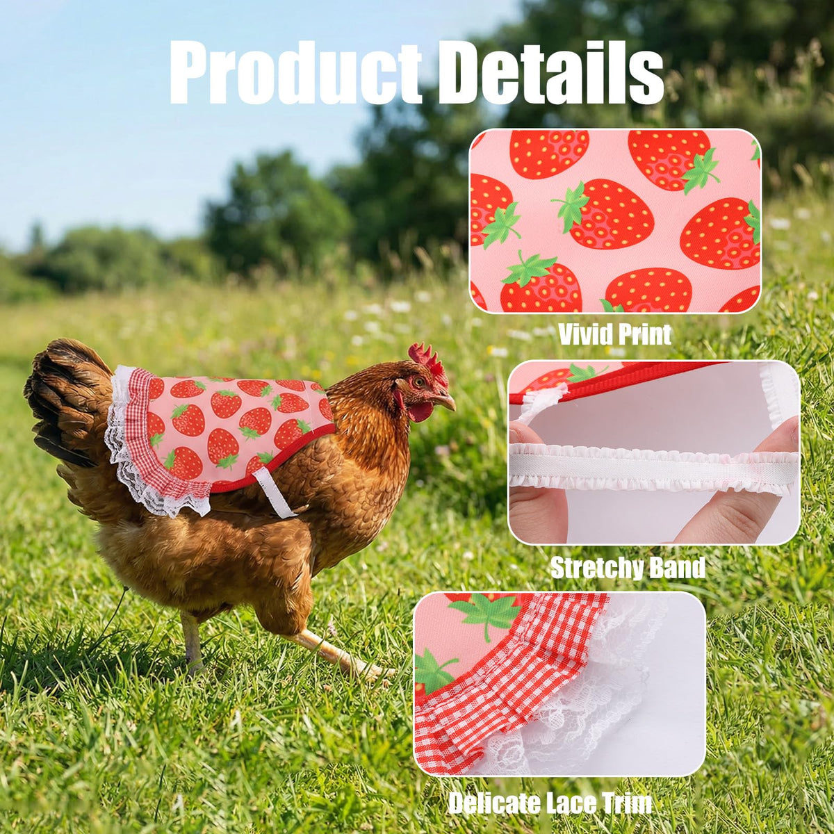 Ngdhkd breathable canvas keeps hens cool during wear