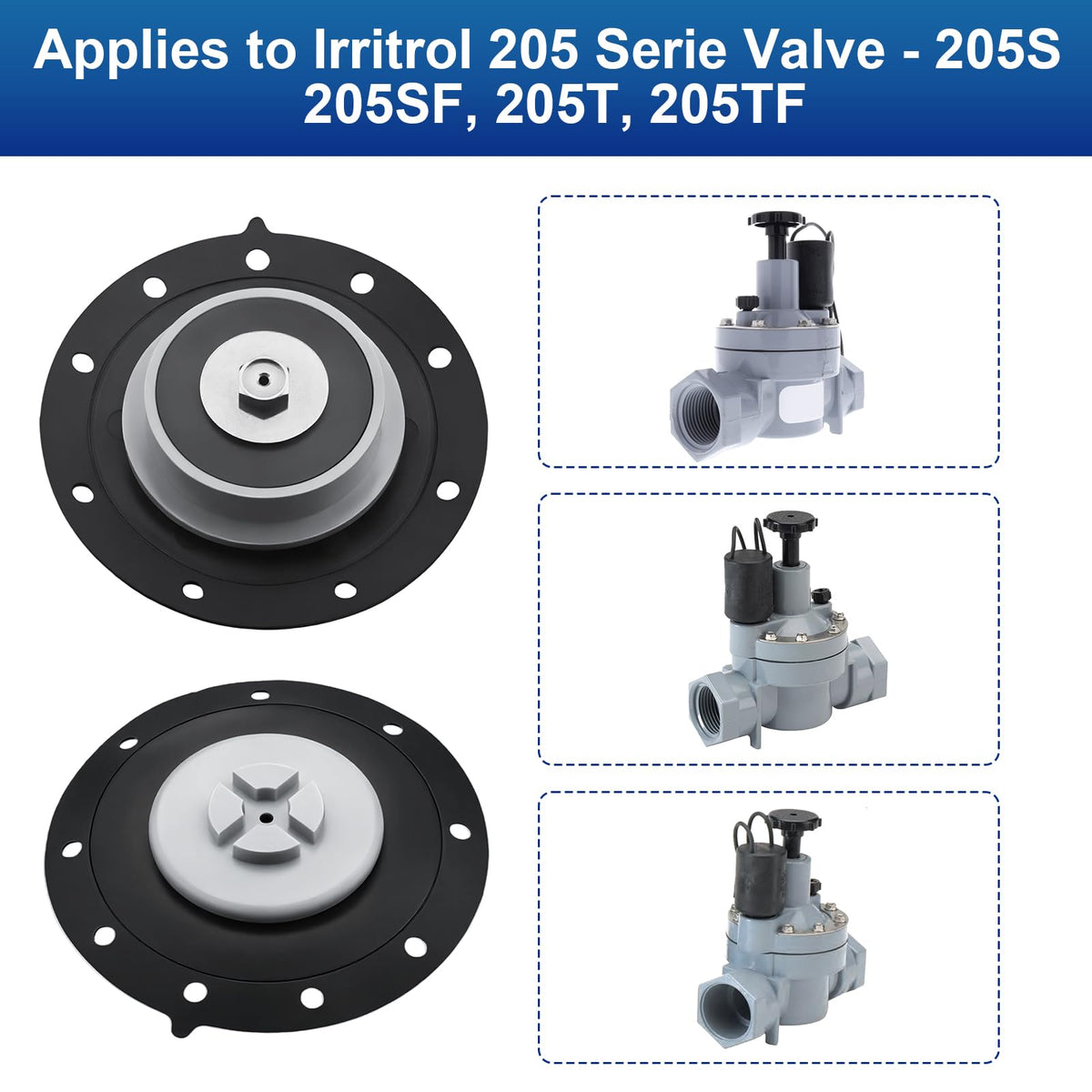 Niahm diaphragm installation scene demonstrates simple, mess-free replacement workflow
