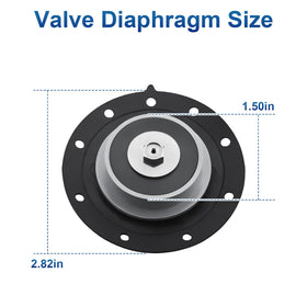 Niahm diaphragm for Irritrol 205SF delivers consistent seal for dependable watering