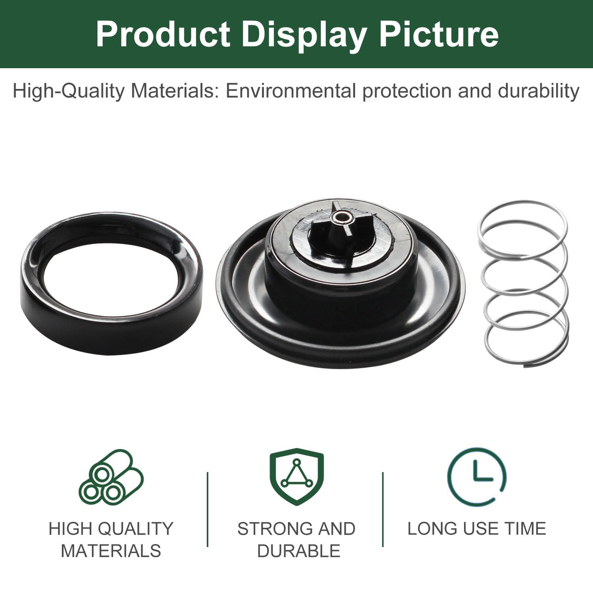 Niahm diaphragm spring detail showing robust internal coil.