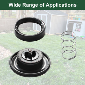 Niahm installation-ready diaphragm for quick irrigation upgrades.