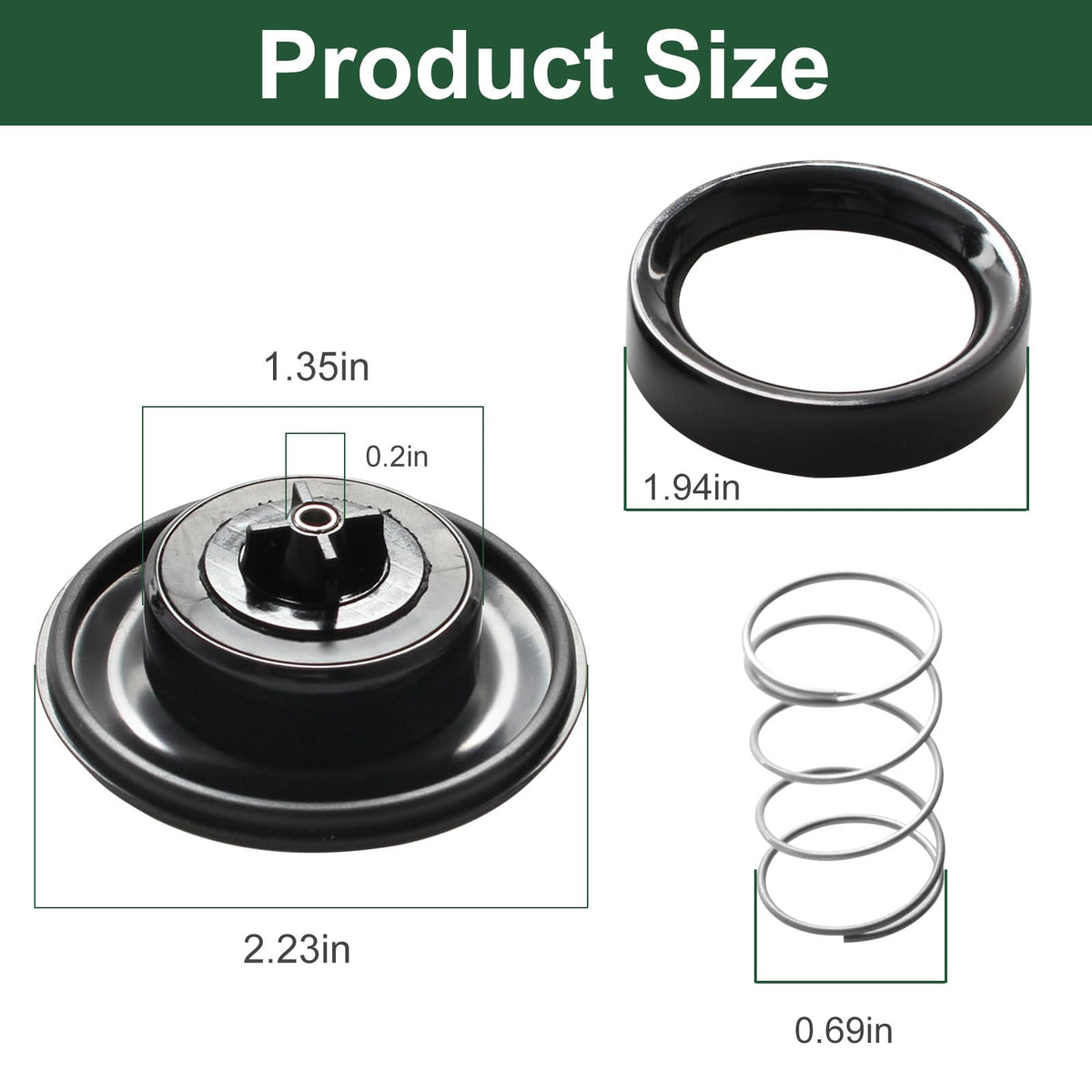 Niahm diaphragm assembly for Irritrol 2600 delivers long-lasting reliability.