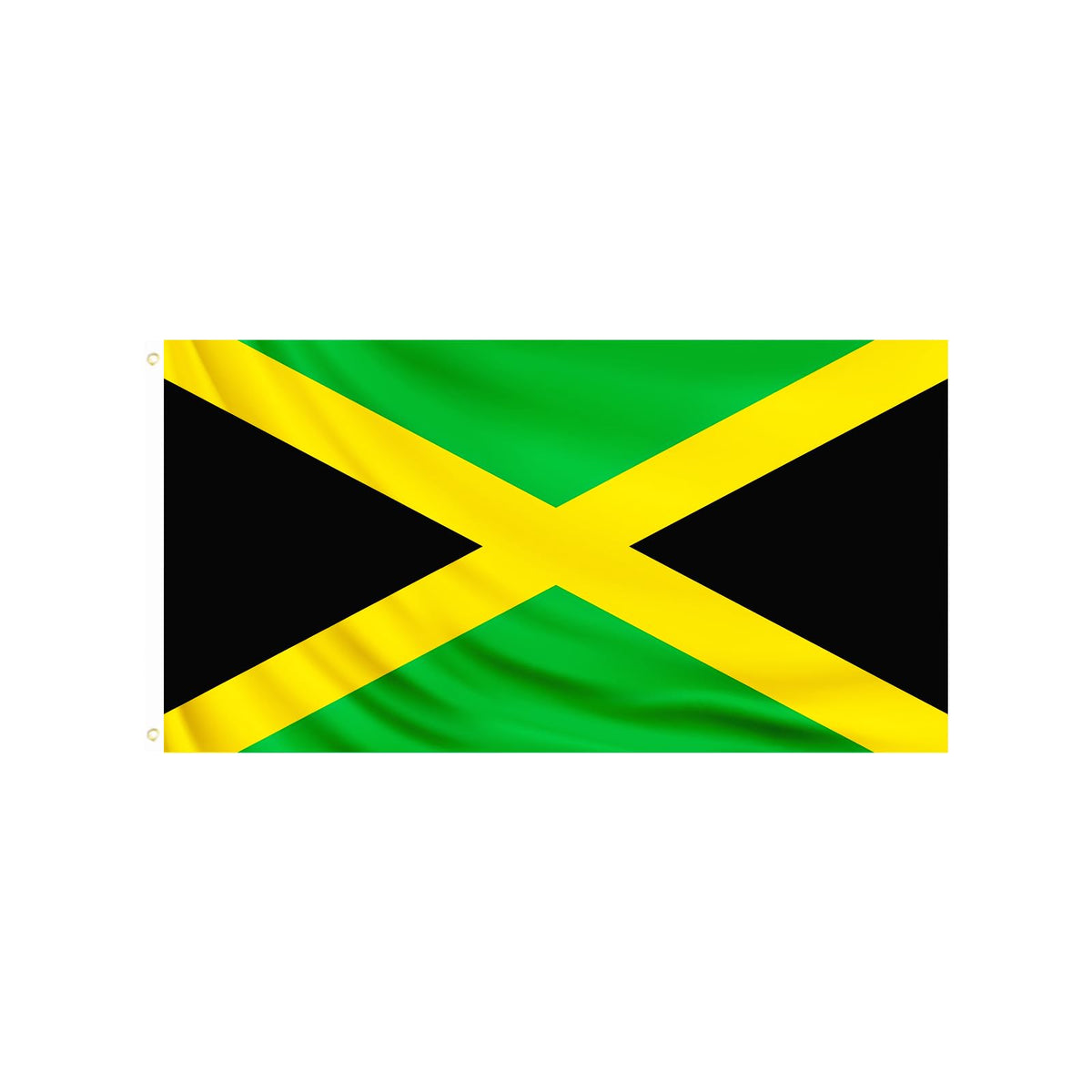 NicceMart Jamaica flag 5x3ft double-sided for vibrant outdoor display