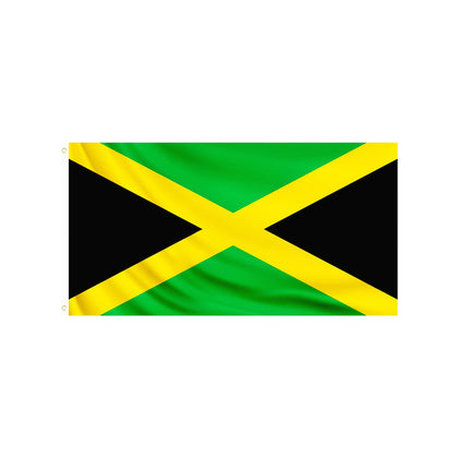 NicceMart Jamaica flag 5x3ft double-sided for vibrant outdoor display