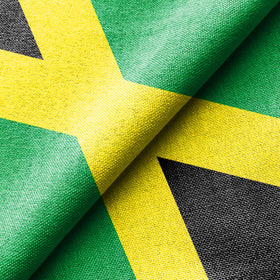 NicceMart Jamaica flag with double-stitched edges for stronger tear resistance