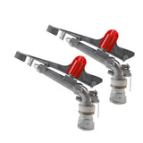 NICCOO 2-Inch Irrigation Sprinkler Pack – 360° Rotary Lawn & Farm Sprayer, Large-Area Watering (2-Pack)