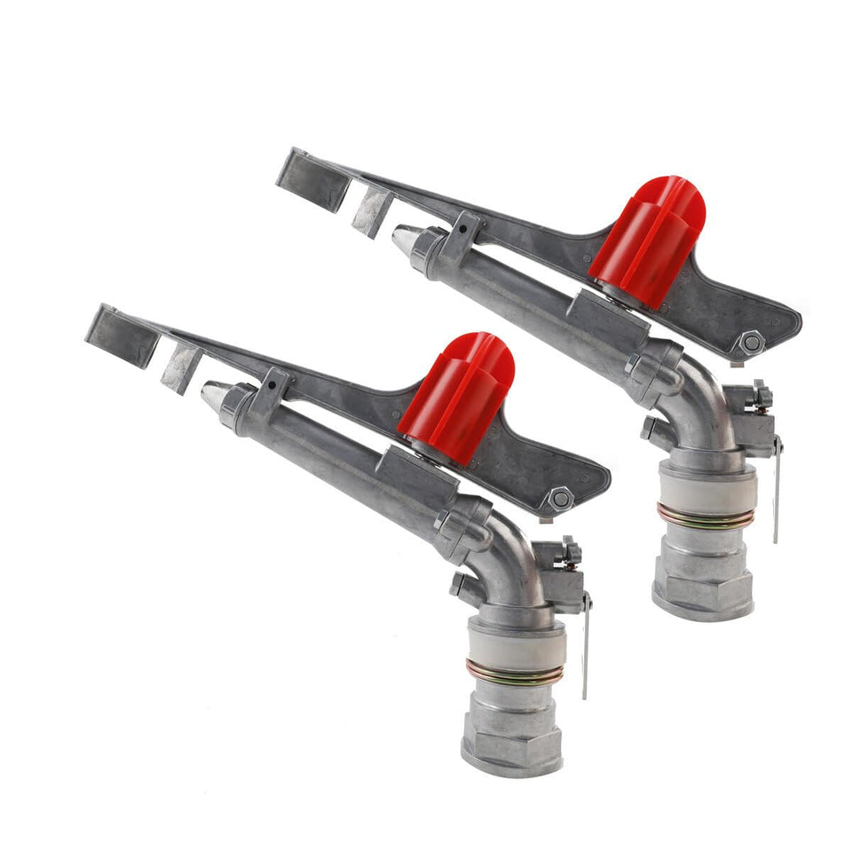 NICCOO 2-inch irrigation sprinkler pack for large-area watering