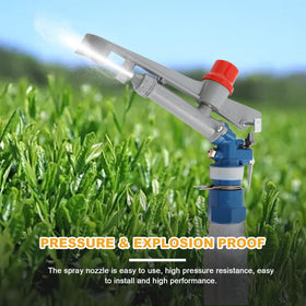 NICCOO premium zinc alloy construction ensures rugged outdoor durability.