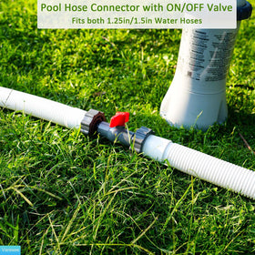 NICENICY hose connector with clamps ready to prevent leaks during filtration