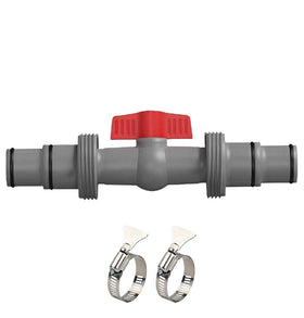 NICENICY pool hose connector valve close-up showing a secure seal