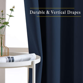NICETOWN thermal-insulated curtains block light and reduce noise for calmer rooms