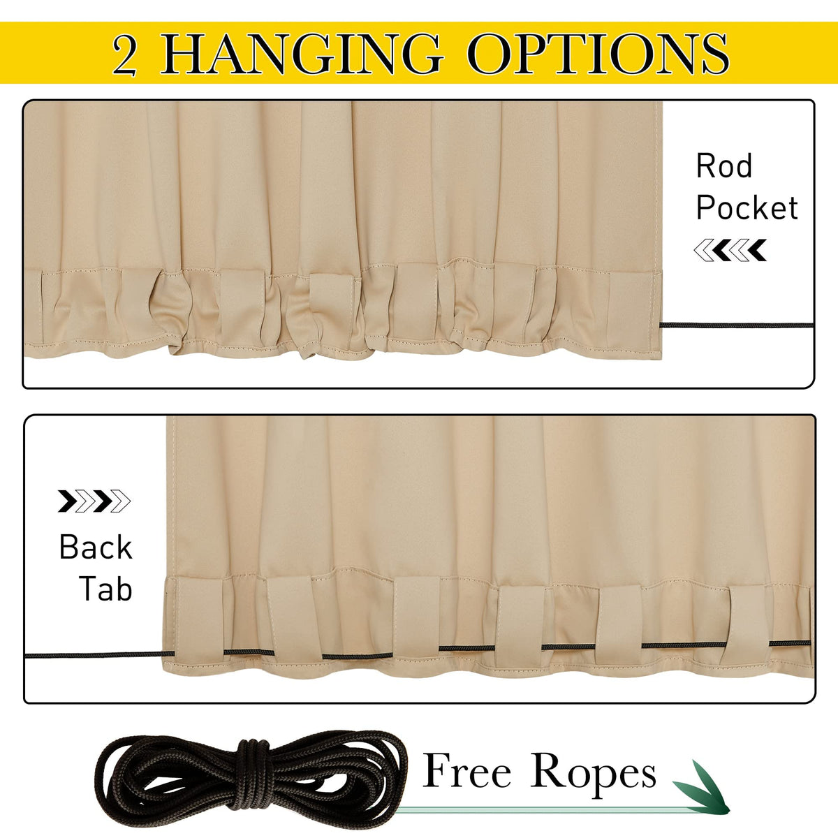NICETOWN easy care machine washable curtains for effortless upkeep