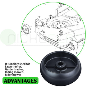 NICHEFLAG EZtrak and ZTrak compatible wheel fitting