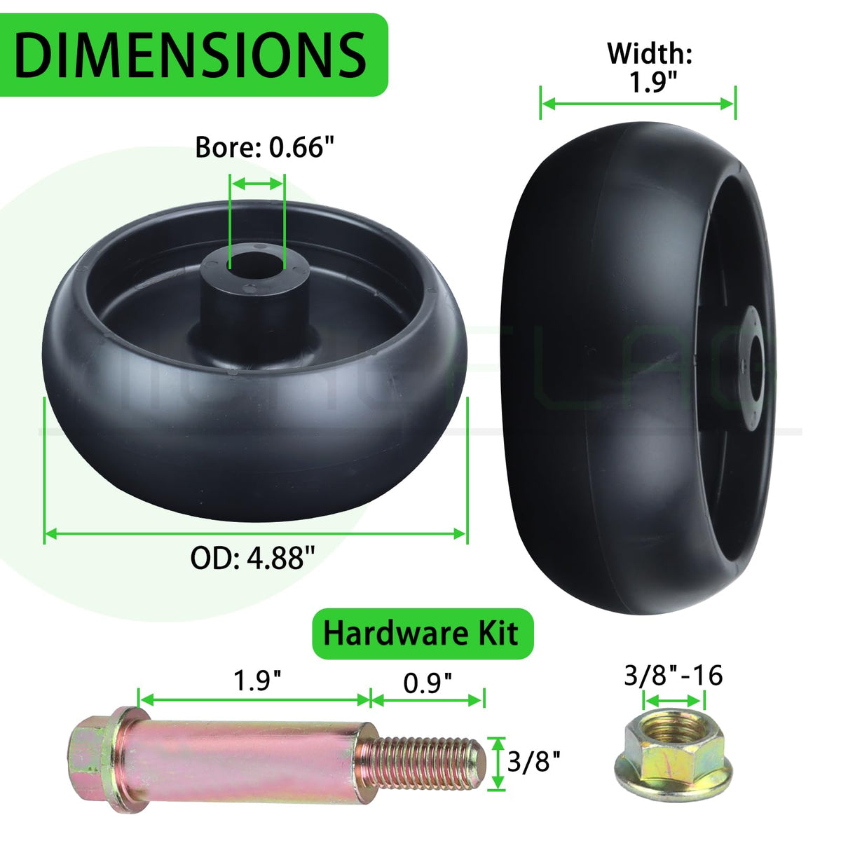 NICHEFLAG premium deck wheel materials resist wear in outdoor use