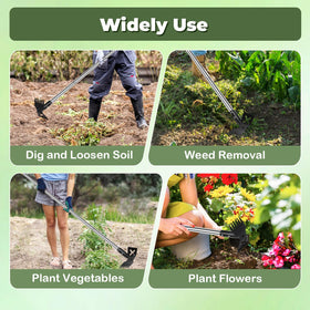 Heavy-duty garden weeder by NICOFPHY built for daily use