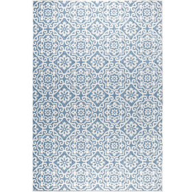 Nicole Miller New York Danica rug floral accents decorate entryways or patios