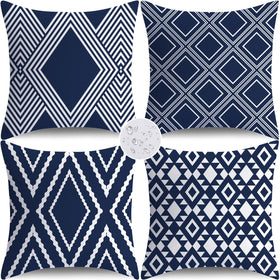 NIGHTWISH geometry-front pillow cover for stylish outdoor seating and protection.
