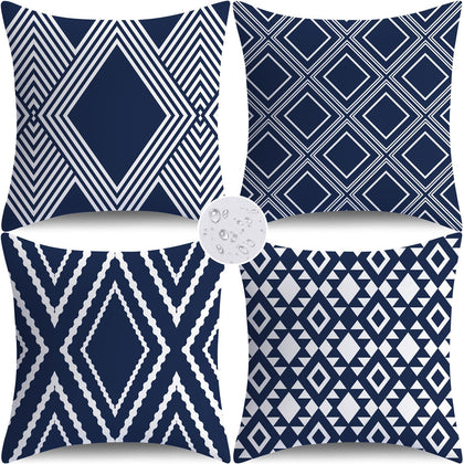NIGHTWISH geometry-front pillow cover for stylish outdoor seating and protection.