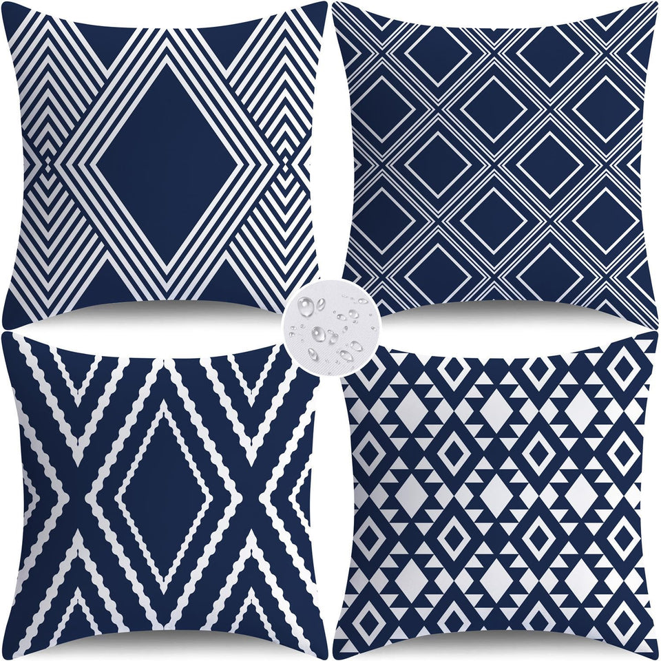 NIGHTWISH geometry-front pillow cover for stylish outdoor seating and protection.