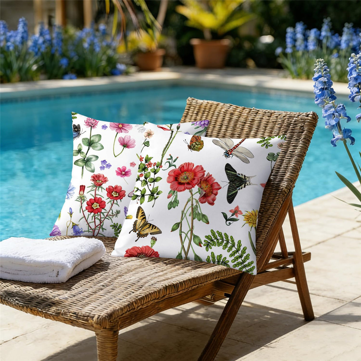 NIGHTWISH set-of-4 outdoor pillow covers for patio decor