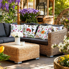 NIGHTWISH weatherproof cushion cover for poolside and garden