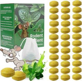 Nihasker 48-pack mouse rodent deterrents for home and warehouse.