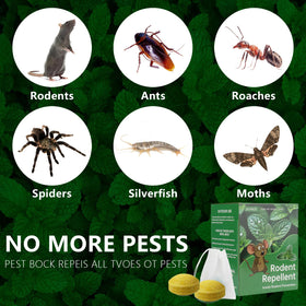 Nihasker peppermint oil formula repels rats and mice with broad coverage.
