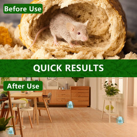 Nihasker rodent pills inside mesh bag for clean, trap-free use.