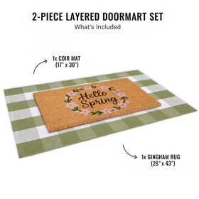 NIIKOOS front door display adds farmhouse charm to any covered entry