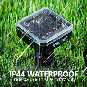 NIKAND No wiring outdoor pest control in a sunny lawn