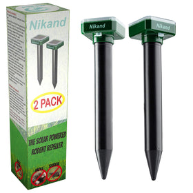 NIKAND Weatherproof ground deterrent ready for all seasons
