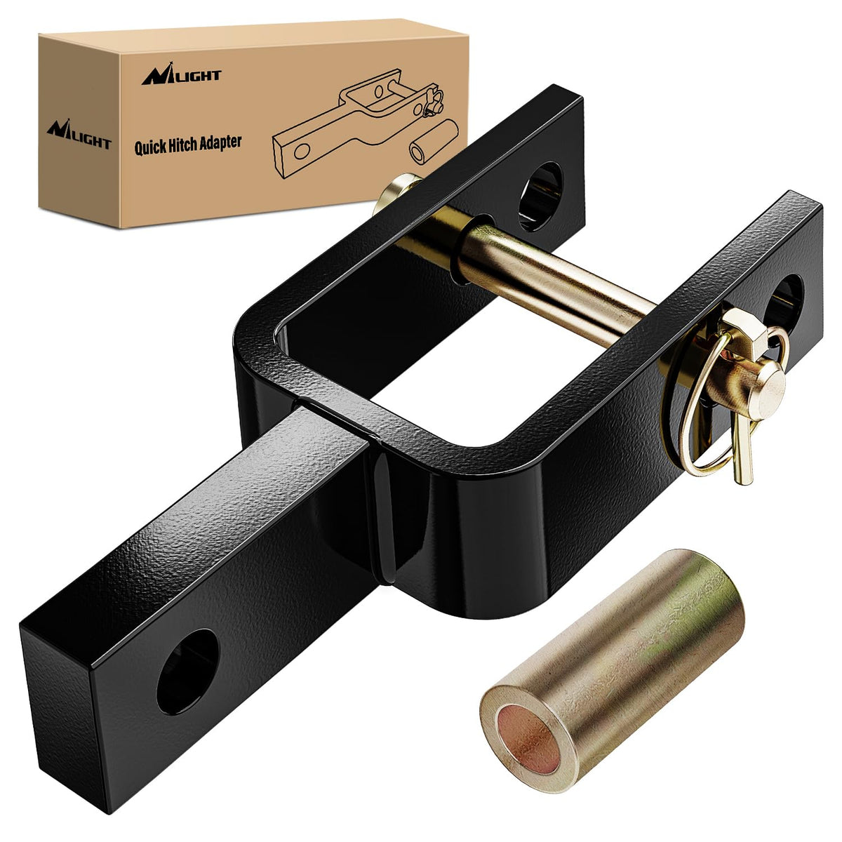 Nilight quick hitch adapter bracket for easy Category 1 connections