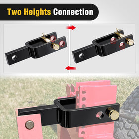 Nilight top link with adapter bracket showing adjustable height